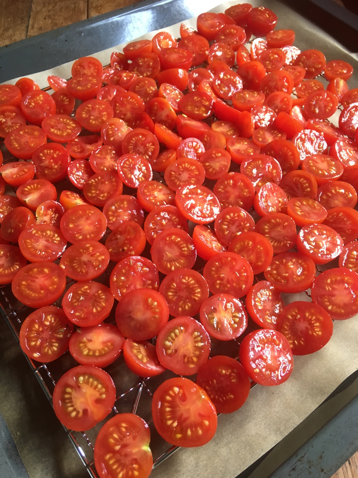 Tomatoes before